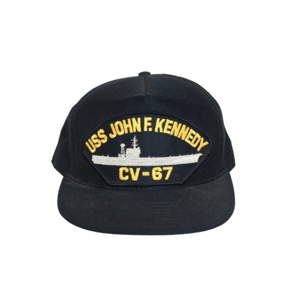 Eagle Crest Other - Navy Hat USS John F Kennedy Aircraft Carrier Snapback